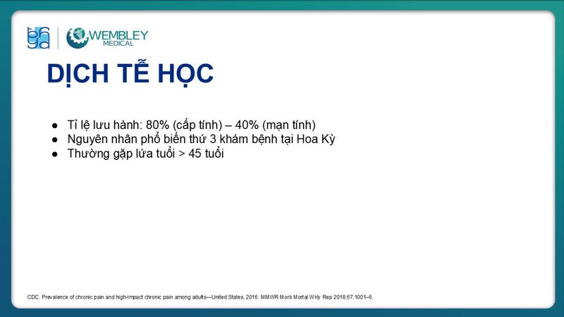 Bài báo cáo: Hiệu quả của huyết tương giàu tiểu cầu trong điều trị đau mạn tính