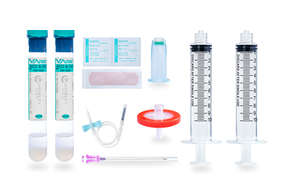 COMPACT KIT - Bộ Kit Tách chiết Huyết tương giàu tiểu cầu PRP VATRACY 