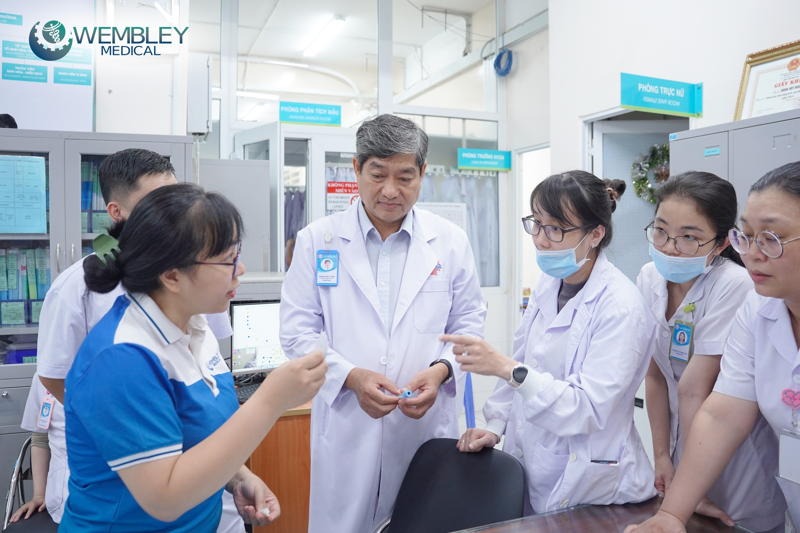 Workshop on the Use of Vacuum Blood Collection Tubes at Binh Dan Hospital