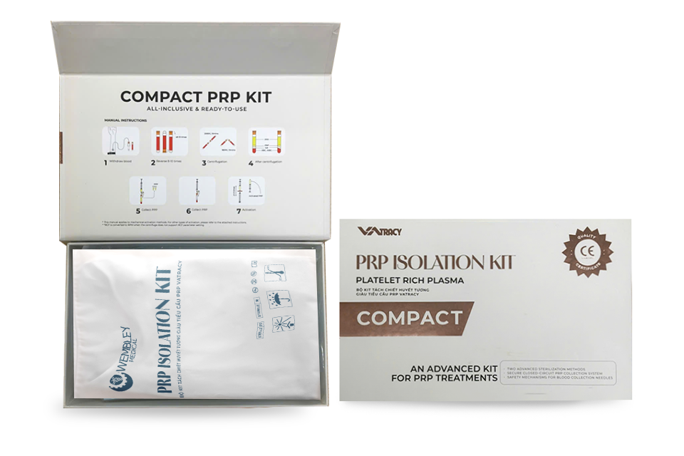 COMPACT KIT - Bộ Kit Tách chiết Huyết tương giàu tiểu cầu PRP VATRACY 