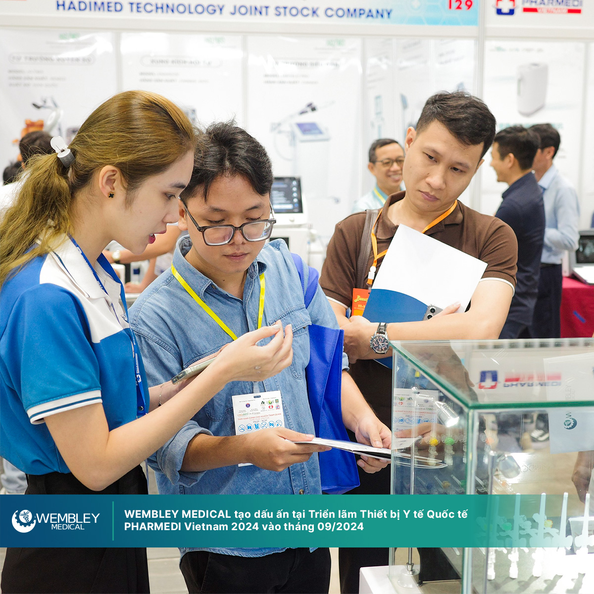 WEMBLEY MEDICAL Leaves a Mark at PHARMEDI VIETNAM 2024