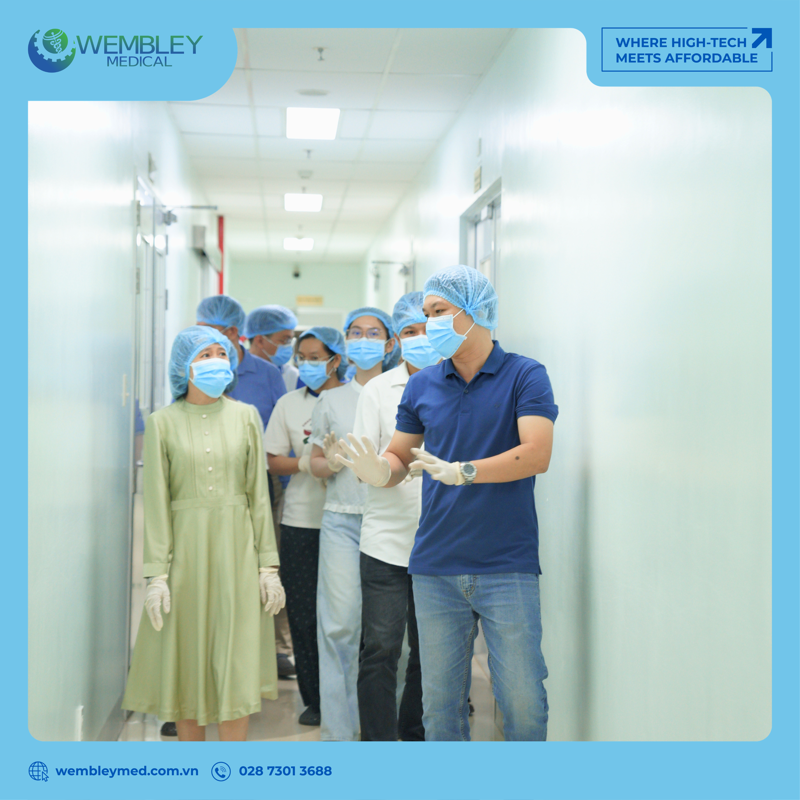 WEMBLEY MEDICAL Welcomes Students from the Faculty of Medical and Pharmaceutical Technology, University of Health Sciences – Vietnam National University, Ho Chi Minh City.