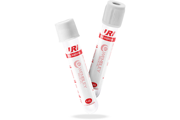 URI No Additive Blood Collection Tubes