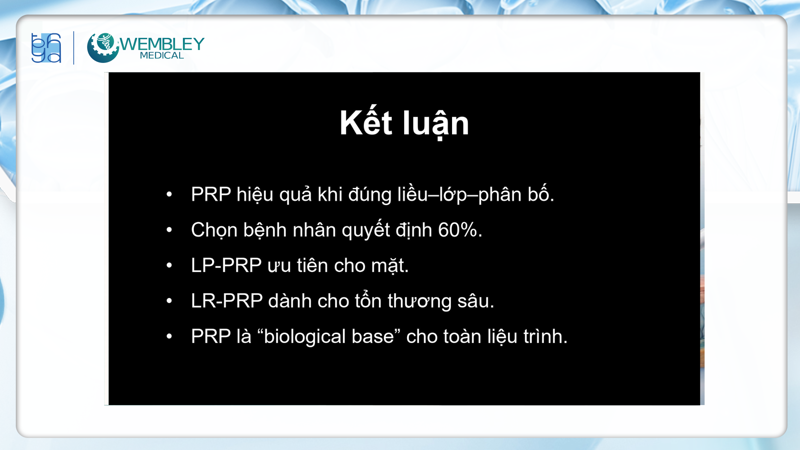 Presentation: Optimizing the Application of PRP in Facial Skin Treatments