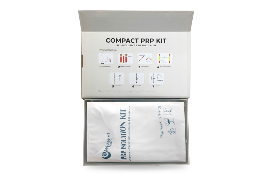 COMPACT KIT - Bộ Kit Tách chiết Huyết tương giàu tiểu cầu PRP VATRACY 
